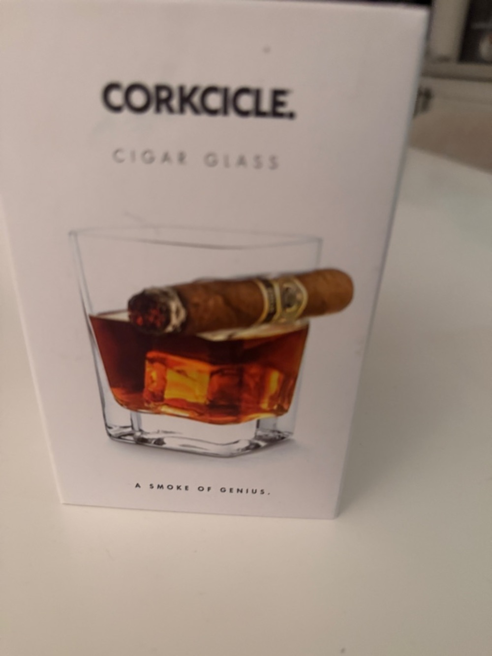 NEW Corkcicle Cigar Glass in Clear | Great Gift!